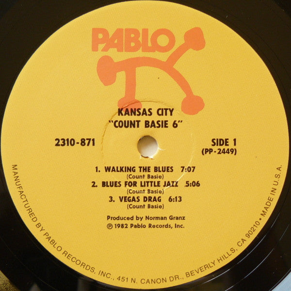 Count Basie 6 - Kansas City (LP, Album)