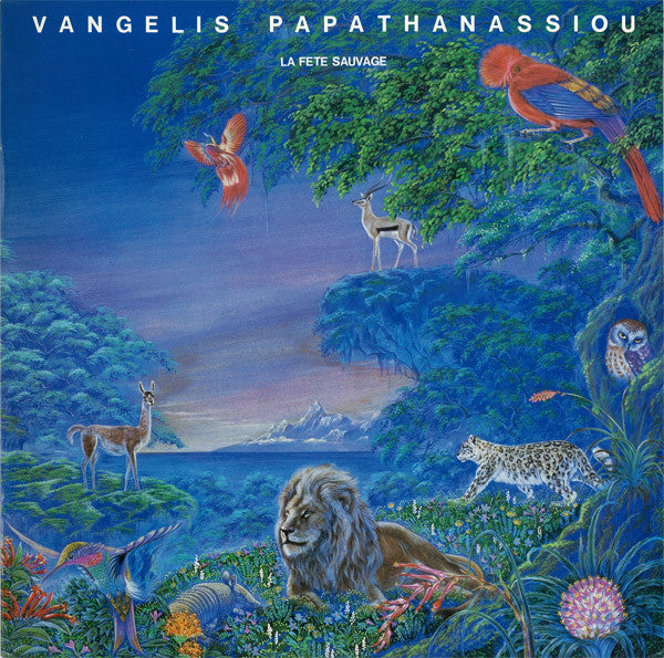 Vangelis - La Fête Sauvage = 野生の祭典  (LP, Album, RE)