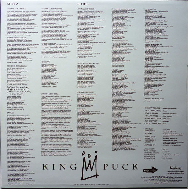 Christy Moore - King Puck (LP, Album)