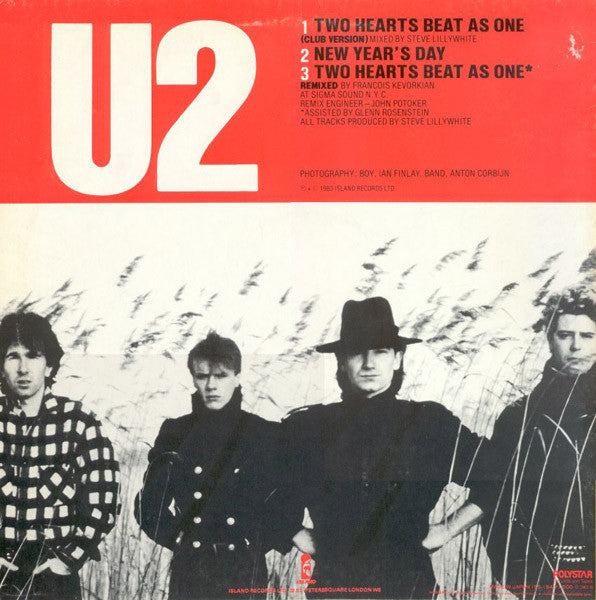 U2 - Two Hearts Beat As One (12"")