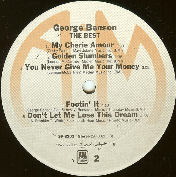 George Benson - The Best (LP, Comp)