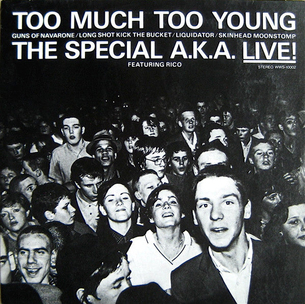 The Special A.K.A.* Featuring Rico* - Too Much Too Young (12"", EP)