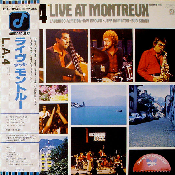 LA4 - Live At Montreux (LP, Album)