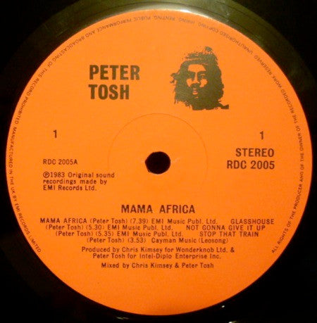 Peter Tosh - Mama Africa (LP, Album)