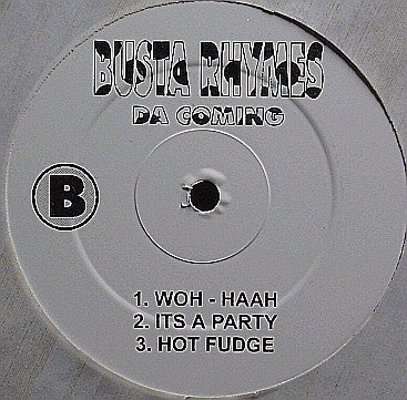 Busta Rhymes - Da Coming (2xLP, Album, RE, Unofficial)
