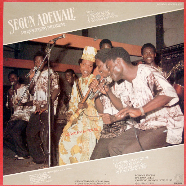 Segun Adewale And His Superstars International - Adewale Play For M...