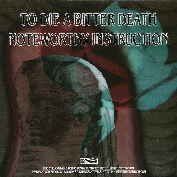 Morning Again - To Die A Bitter Death (7"", Single)