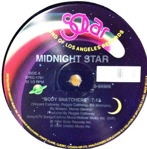 Midnight Star - Body Snatchers (12"", RE)