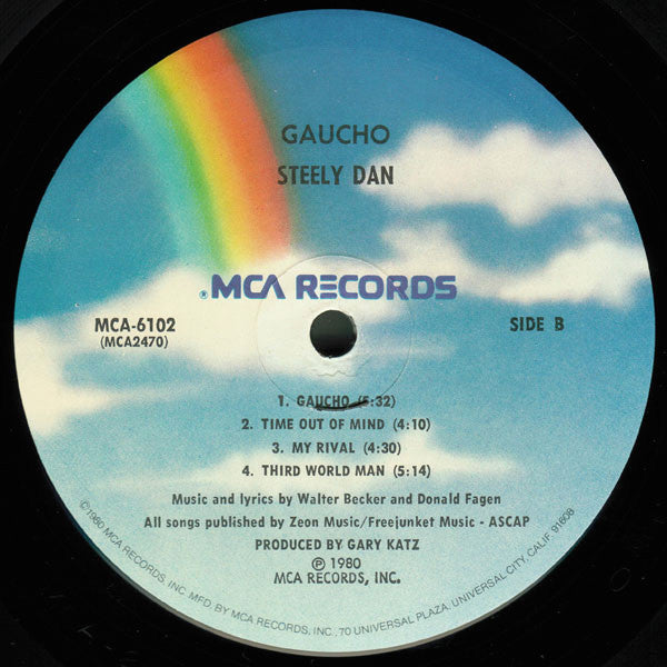 Steely Dan - Gaucho (LP, Album, Glo)