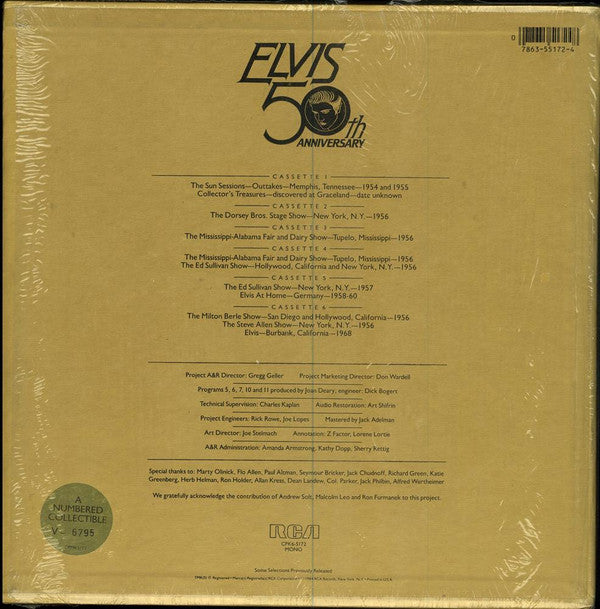 Elvis Presley - A Golden Celebration(6xCass, Mono, Dol + Box, Comp,...