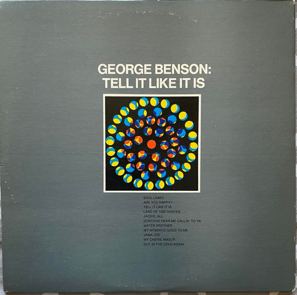 George Benson - Tell It Like It Is (LP, Album, RE, Pit)