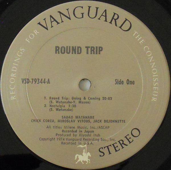 Sadao Watanabe - Round Trip (LP, Album)