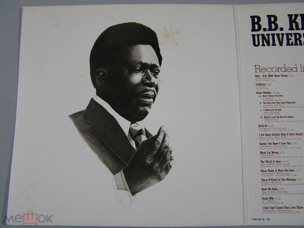 B.B. King - ""Now Appearing"" At Ole Miss  (2xLP, Album)