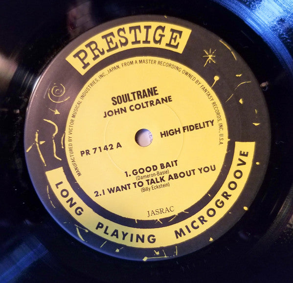 John Coltrane - Soultrane (LP, Album, Mono, RE)