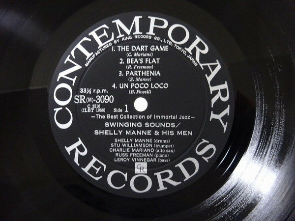 Shelly Manne & His Men - Vol. 4 - Swinging Sounds(LP, Album, Mono, RE)