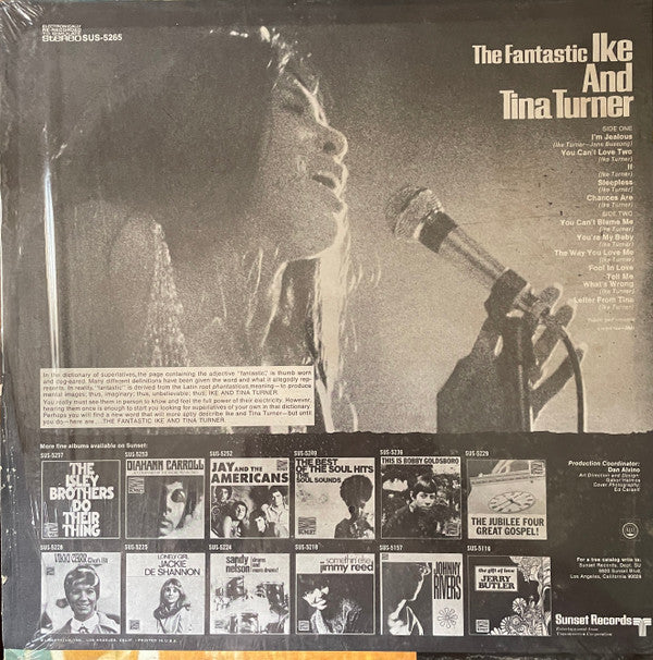 Ike & Tina Turner - The Fantastic Ike & Tina Turner (LP, Album, Comp)