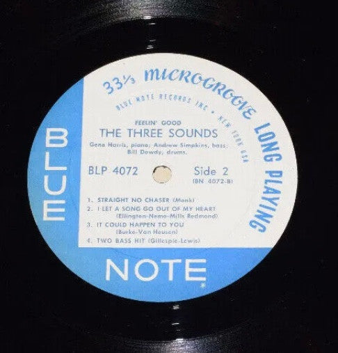 The 3 Sounds* - Feelin' Good (LP, Album, Mono, NY )