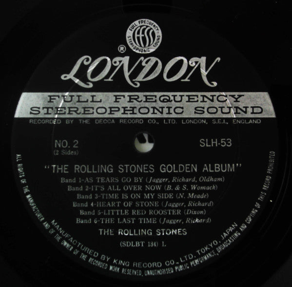 The Rolling Stones - The Rolling Stones Golden Album (LP, Comp, 1,8)