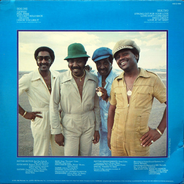 The Four Tops* - Catfish (LP, Album, Ter)