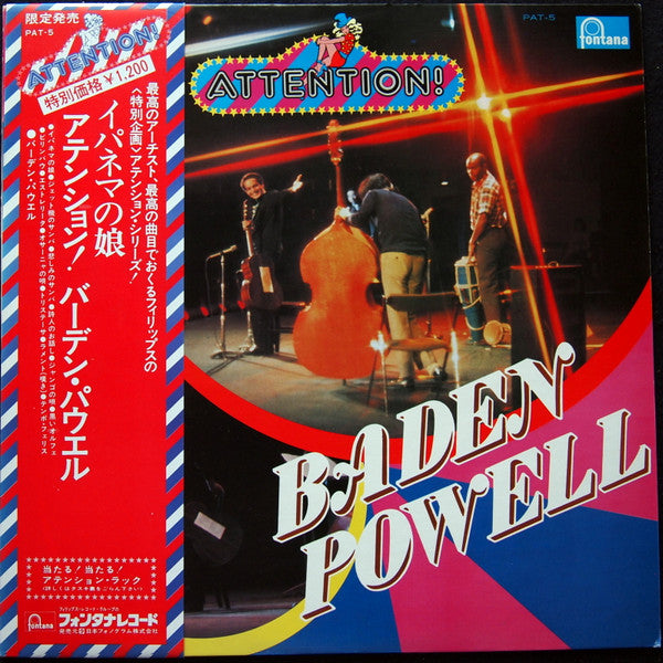 Baden Powell - Attention! Baden Powell! (LP, Comp)