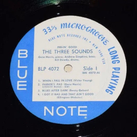 The 3 Sounds* - Feelin' Good (LP, Album, Mono, NY )