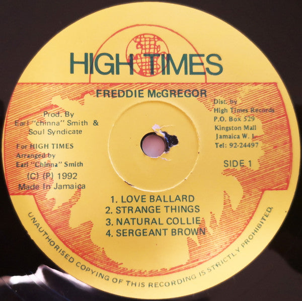 Freddie McGregor - FM (LP, Album)