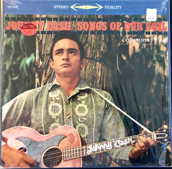 Johnny Cash - Songs Of Our Soil (LP, Album, RE)