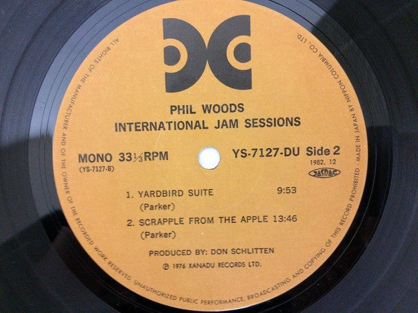 Charlie Parker - International Jam Sessions(LP, Album, Mono, RE)