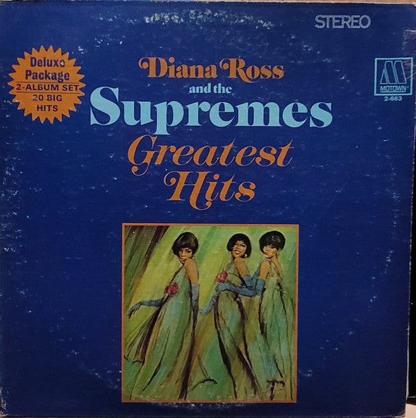 Diana Ross And The Supremes* - Greatest Hits (2xLP, Album, Comp, Mon)