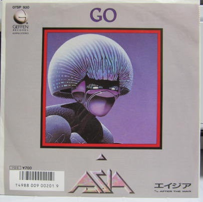 Asia (2) - Go (7"", Single, Promo)
