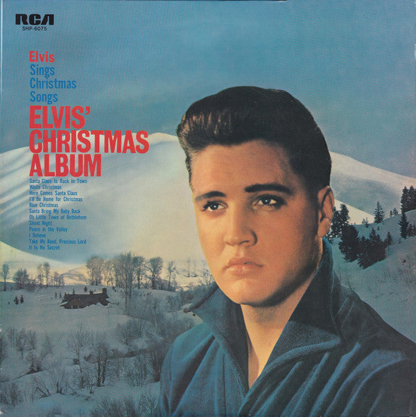 Elvis Presley - Elvis’ Christmas Album (LP, Album, RE)