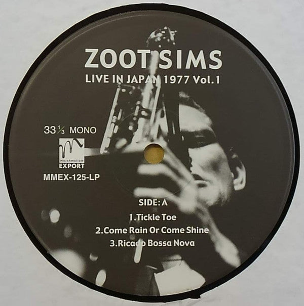 Zoot Sims - Live In Japan 1977 Vol. 1 (LP, Album, Mono, Ltd, Num, 180)