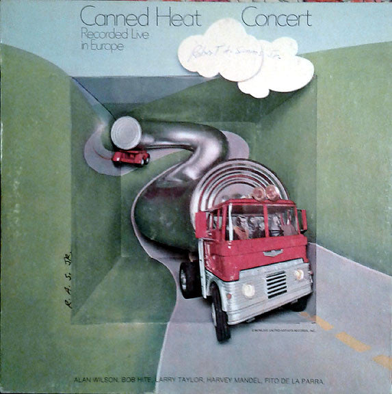 Canned Heat - Live In Europe (LP, Album, Gat)