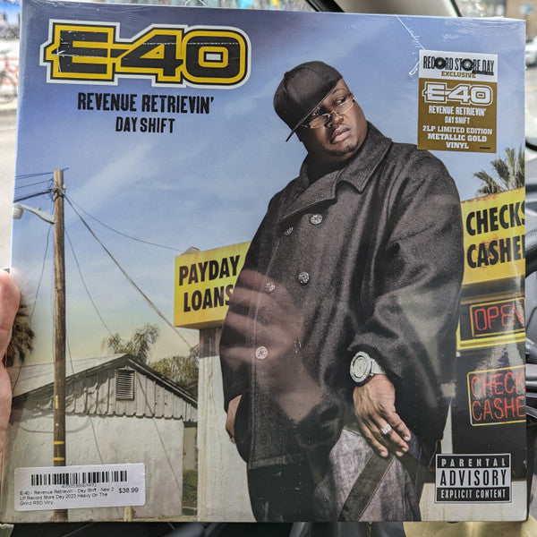 E-40 - Revenue Retrievin' Day Shift (2xLP, Album, RSD, Ltd, RE, Gol)