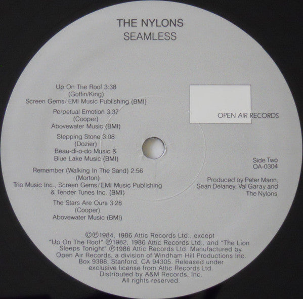 The Nylons - Seamless (LP, Album, All)