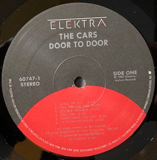 The Cars - Door To Door (LP, Album, All)