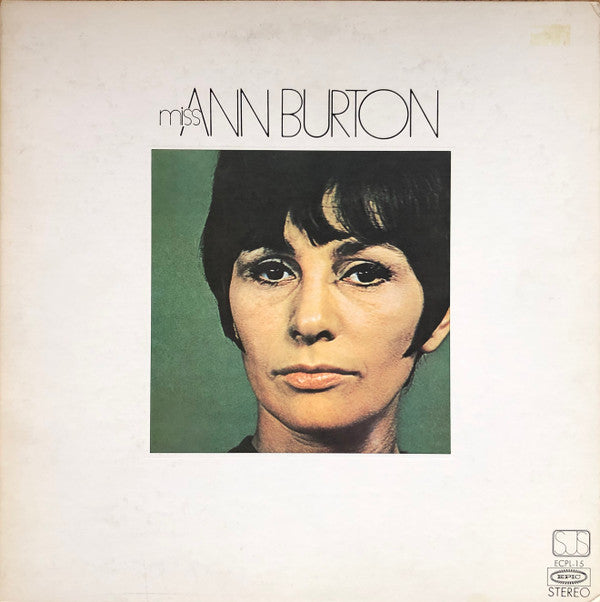 Ann Burton - Miss Ann Burton (LP, Comp, Gat)