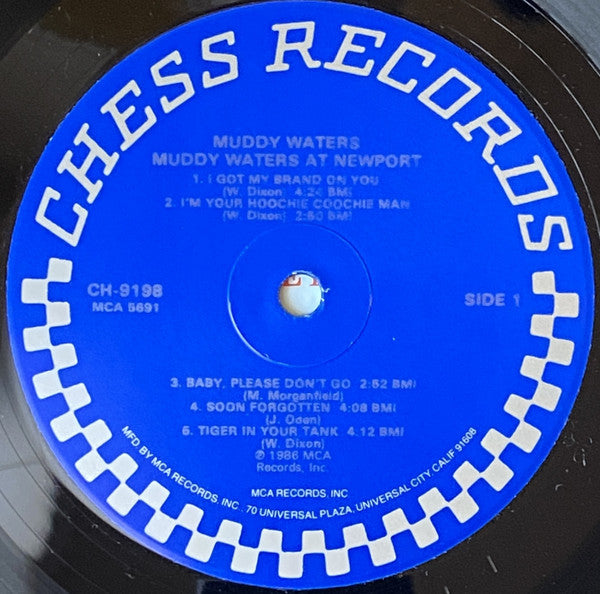 Muddy Waters - Muddy Waters At Newport 1960 (LP, Album, RE, Glo)