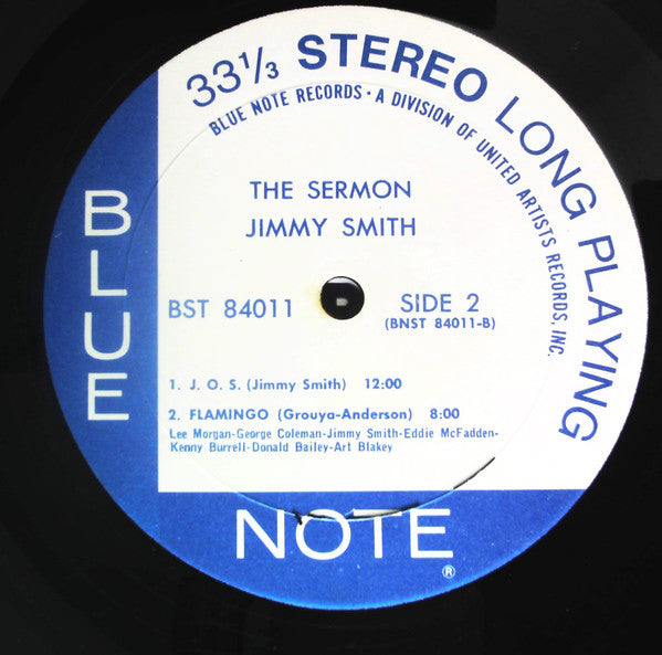 Jimmy Smith - The Sermon! (LP, Album, RE, Uni)