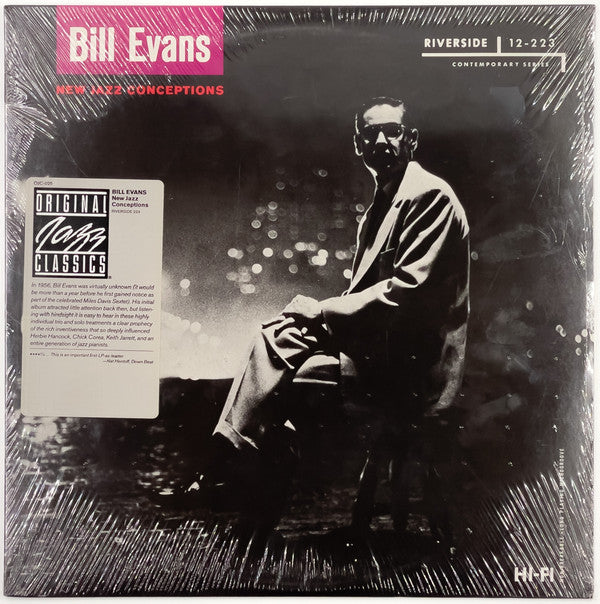 Bill Evans - New Jazz Conceptions (LP, Album, RE)
