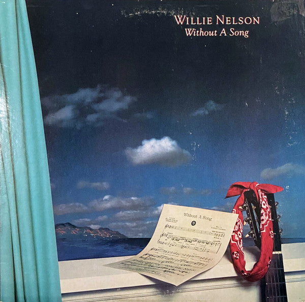 Willie Nelson - Without A Song (LP, Album, Pit)