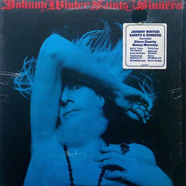 Johnny Winter - Saints & Sinners (LP, Album, Ter)