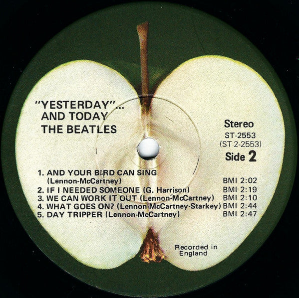 The Beatles - Yesterday And Today (LP, Album, Comp, RE, Win)