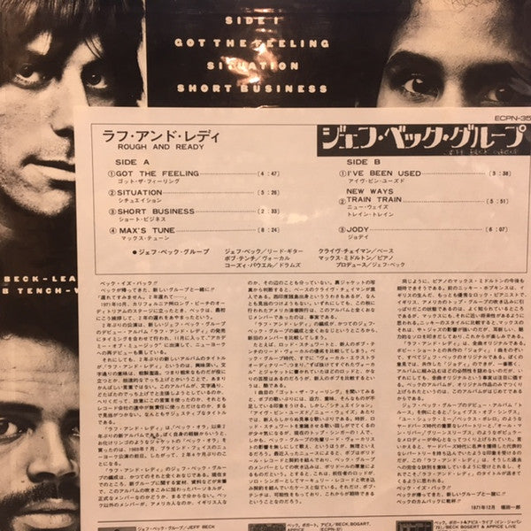 Jeff Beck Group - Rough And Ready (LP, Album, Quad, RE)