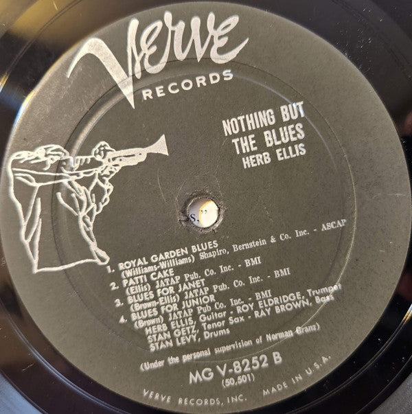 Herb Ellis - Nothing But The Blues (LP, Album, Mono)