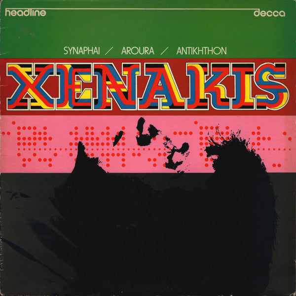 Xenakis* - Synaphai / Aroura / Antikhthon (LP, Album)