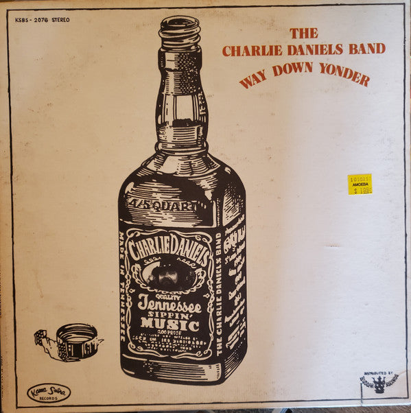 The Charlie Daniels Band - Way Down Yonder (LP, Album, Mon)