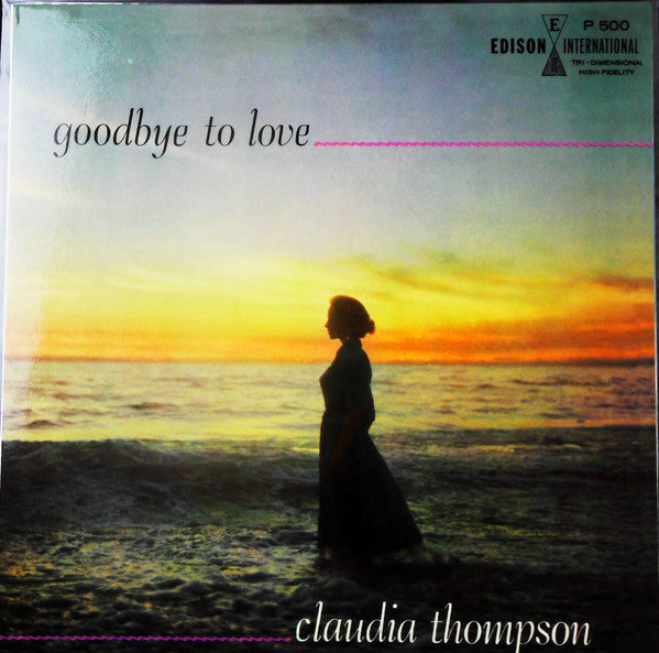 Claudia Thompson (2) - Goodbye To Love(LP, Album, Mono, RE)