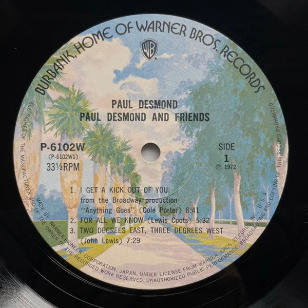 Paul Desmond - ""First Place Again"" Playboy (LP, Album)