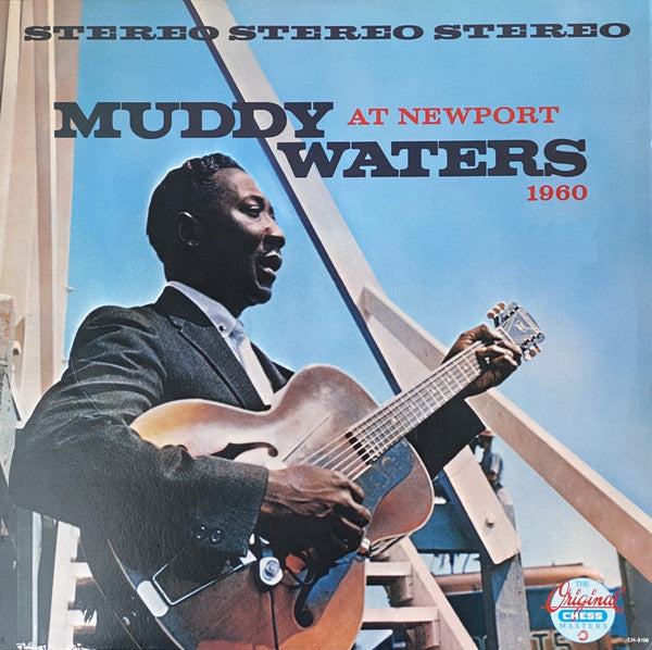 Muddy Waters - Muddy Waters At Newport 1960 (LP, Album, RE, Glo)